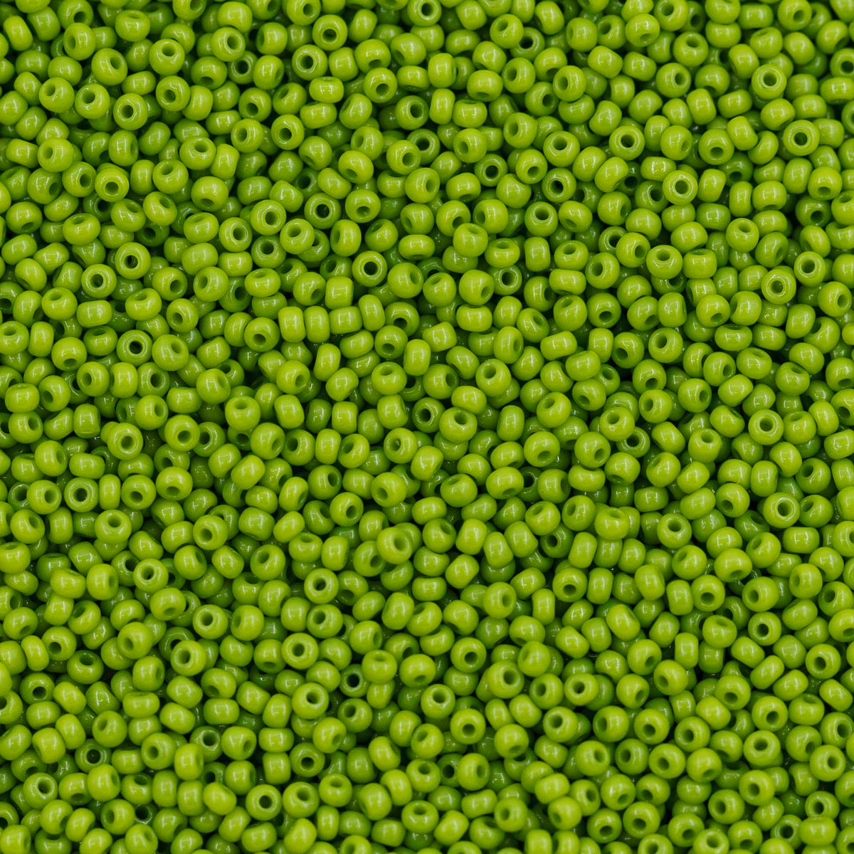 12SB183-OL: CZ Seed Bead Olive Green 12/0 Loose