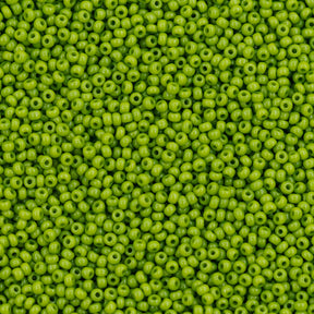12SB183-OL: CZ Seed Bead Olive Green 12/0 Loose
