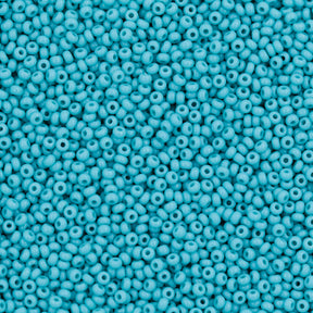 12SB185-L: CZ Seed Bead Turquoise Green 12/0 Loose