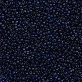 12SB269-L: CZ Seed Bead Montana Blue 12/0 Loose