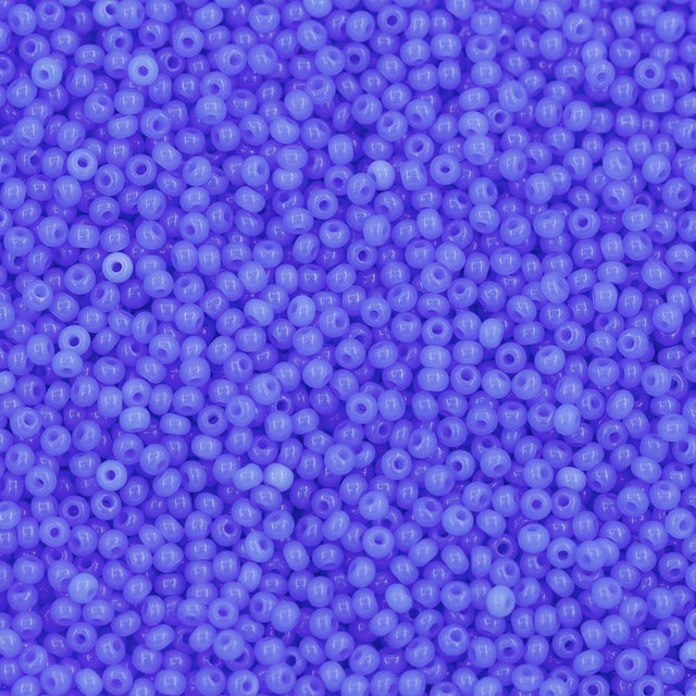 12SB270-L: CZ Seed Bead Blue Opal 12/0 Loose