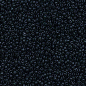 12SB283-DL: CZ Seed Bead Dark Moss Green 12/0 Loose