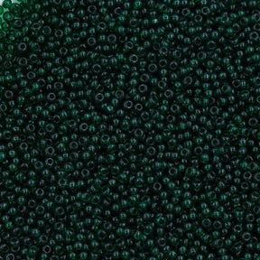 12SB284-L: CZ Seed Bead Green 12/0 Loose