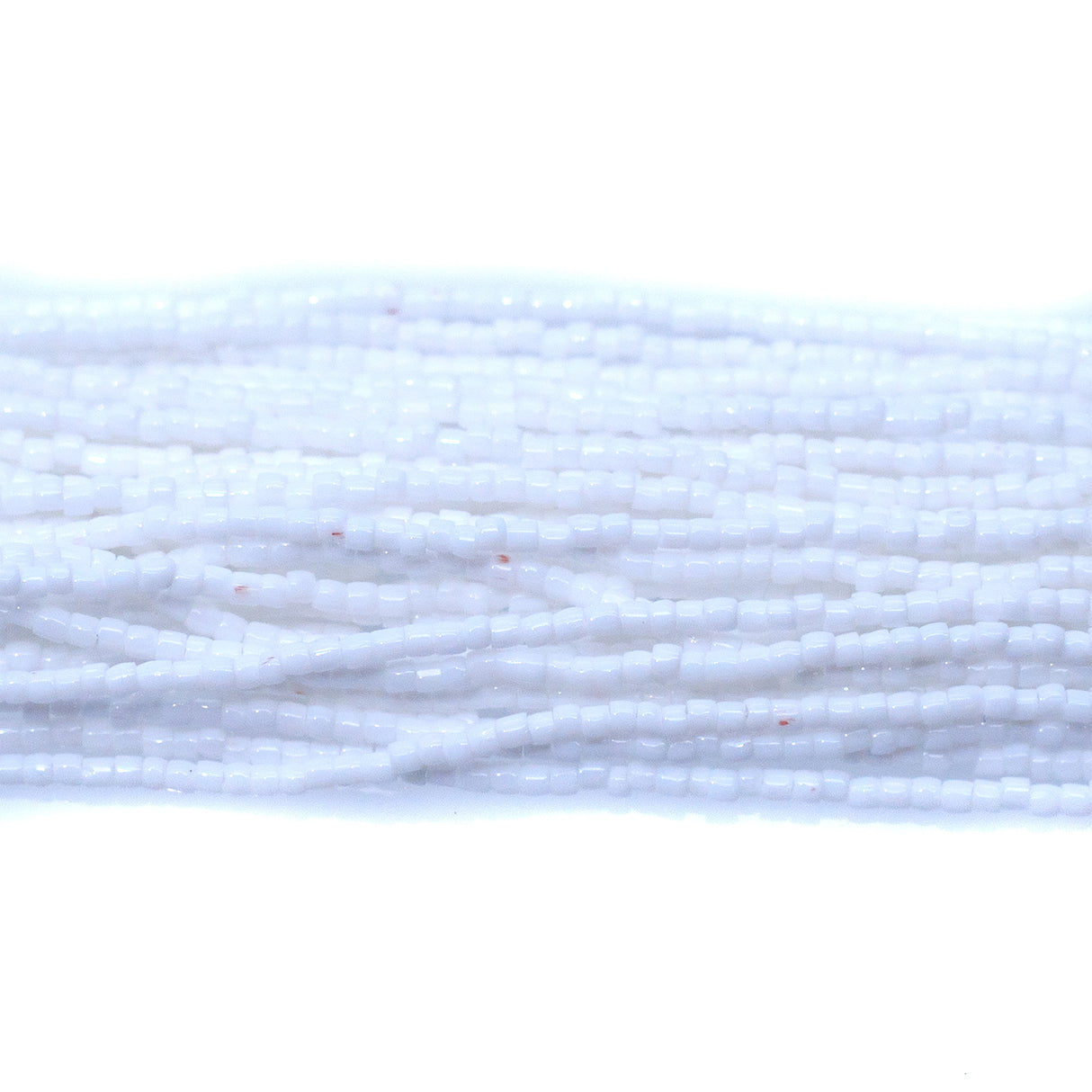 12SC112: CZ Seed Bead 3-cut White 12/0 5HK
