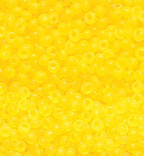 12SK223-M: Japanese Transparent Medium Yellow Matte 12/0 - 500 Grams