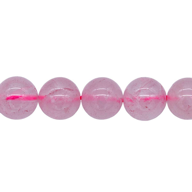 12ST402: Rose Quartz Round 12mm