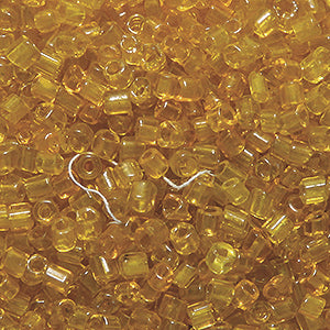 12SV100-12: Vintage Venetian Hexc Transparent Yellow 12/0 250 Grams