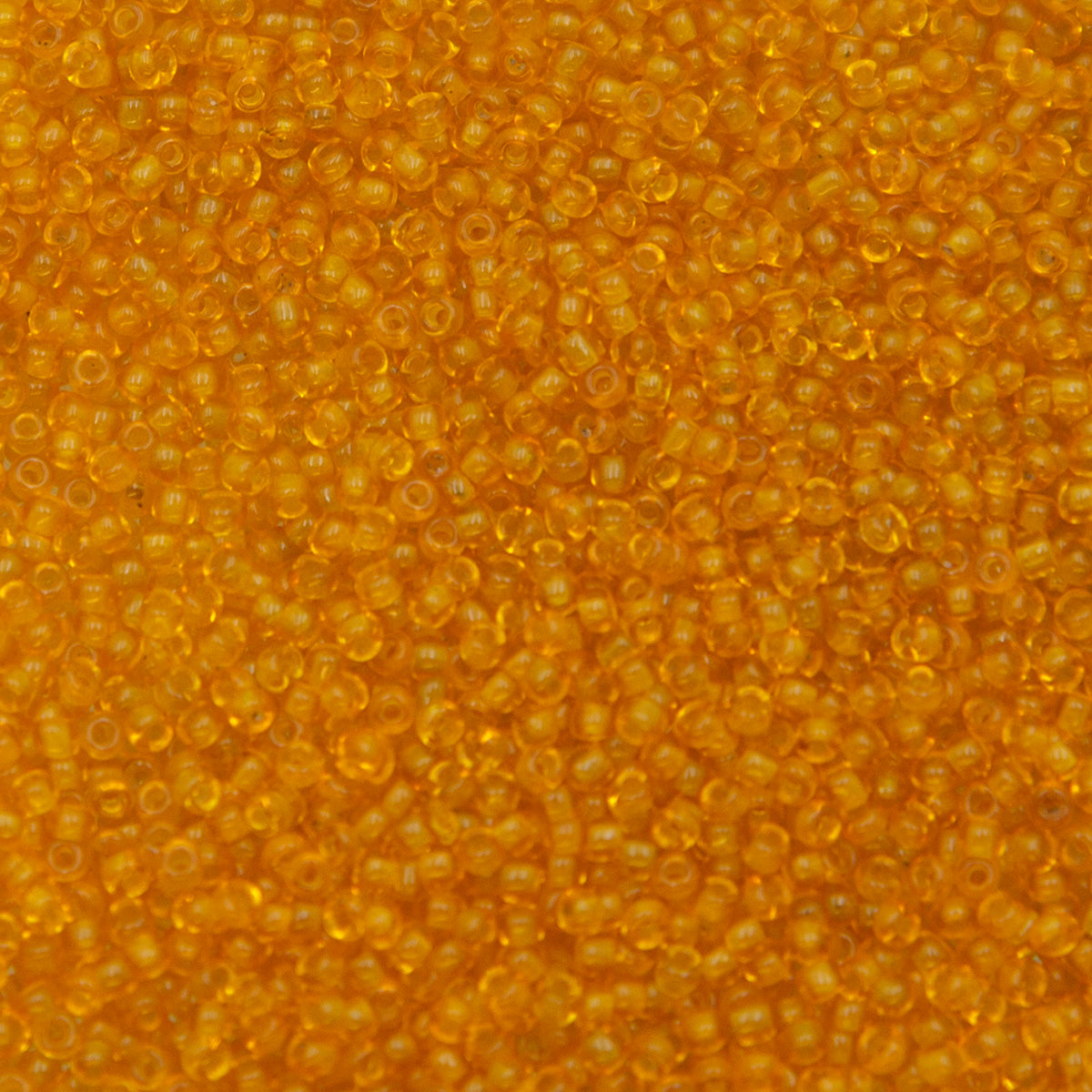 12SV100-37: Vintage Venetian Seed Bead Tr C/L Burnt Orange 12/0