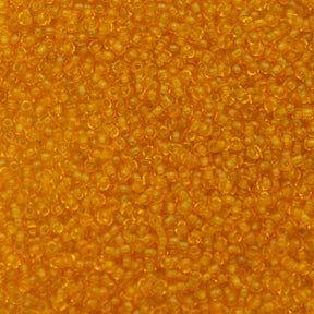 12SV100-37: Vintage Venetian Seed Bead Tr C/L Burnt Orange 12/0