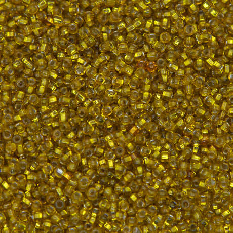 12SV100-50: Vintage Venetian S/L Tr Brt Yellow Gold 12/0