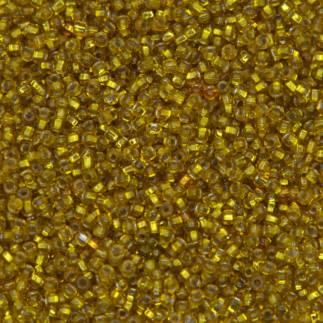 12SV100-50: Vintage Venetian S/L Tr Brt Yellow Gold 12/0