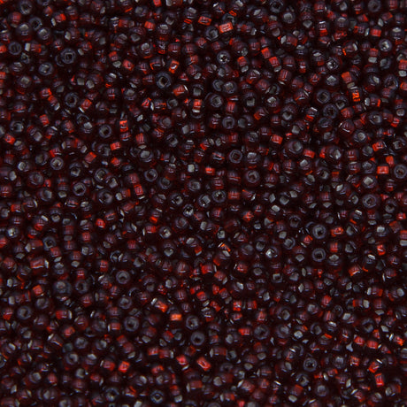 12SV100-51: Vintage Venetian Tr S/L Ruby 12/0