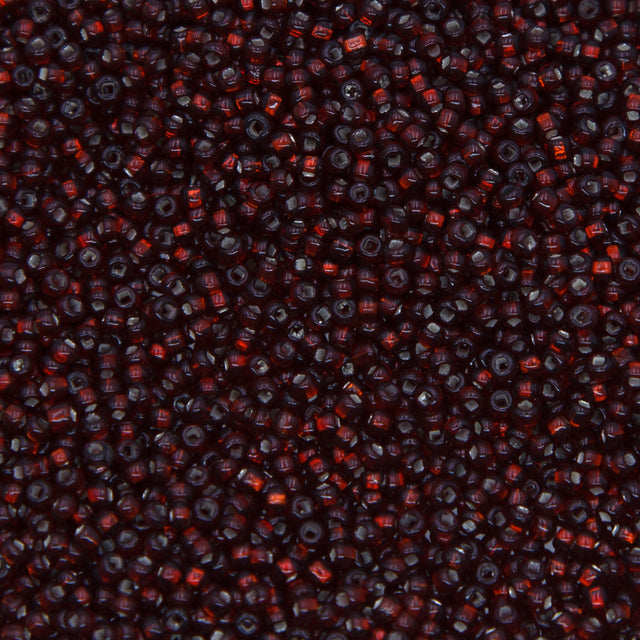 12SV100-51: Vintage Venetian Tr S/L Ruby 12/0