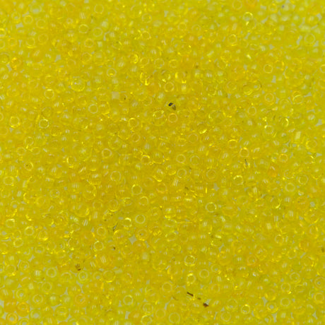 12SV100-8: Vintage Venetian Transparent Bright Yellow 12/0 250 Grams