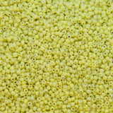 12SV122-7R: Vin Venetian Seed Bead Opaque Yellow #7 12/0-50GMs