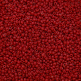12SV146-2R: Vin Venetian Seed Bead Opaque Brick Red #2 12/0-50GMs