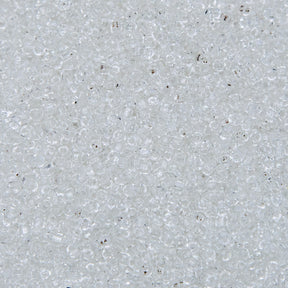 12SV212: Vintage Venetian Seed Bead Crystal Grey Fog 12/0-500 Grams