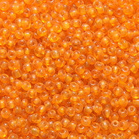 12SV232-5R: Vin VEN TRNS Orange #5 12/0 50GM