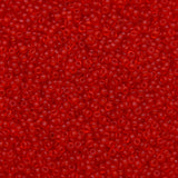 12SV236-SR: Vin Venetian Seed Bead Trans Red Orange #1 12/0-50GMs