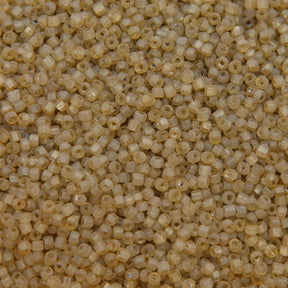 12SV251-12R: Vin Venetian Seed Bead Goldenrod #12 Unfinished SQ-HOLE 12/0-50GMs