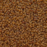 12SV253-3R: Vin Venetian Seed Bead Trans Gold #3 Unfinished 12/0-50GMs