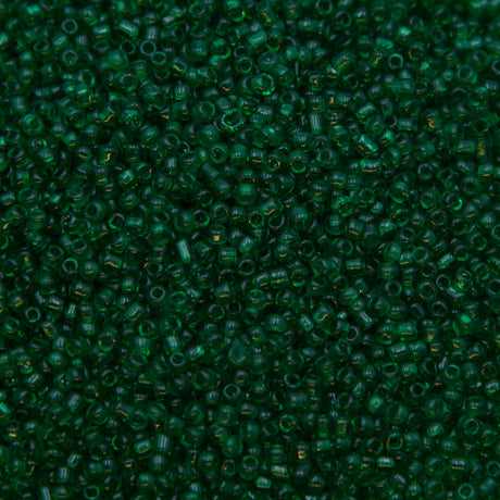 12SV284-1R: Vin Ven SB Trns Green #1 SQ Hole 12/0 - 50GM