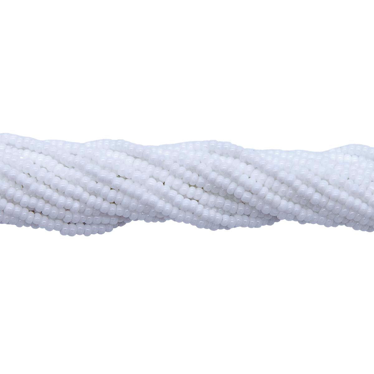 13SB112-CR: CZ Seed Bead Charlotte True Cut White 13/0-1HK