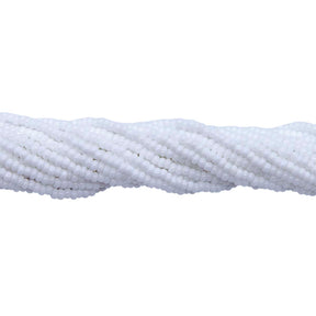 13SB112-CR: CZ Seed Bead Charlotte True Cut White 13/0-1HK