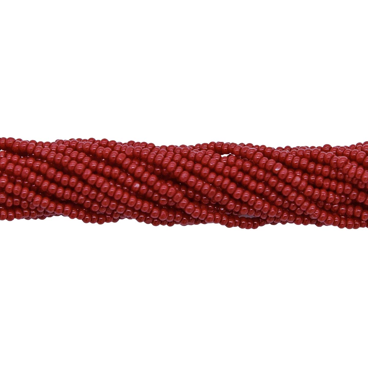 13SB146-CR: CZ Seed Bead Charlotte Cut Dark Red 13/0-1HK
