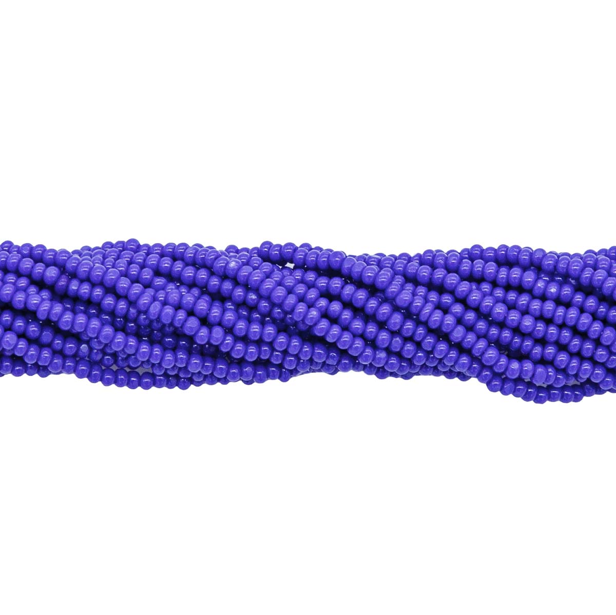 13SB174-C: CZ Seed Bead Charlotte True Cut Blue 13/0 18HK