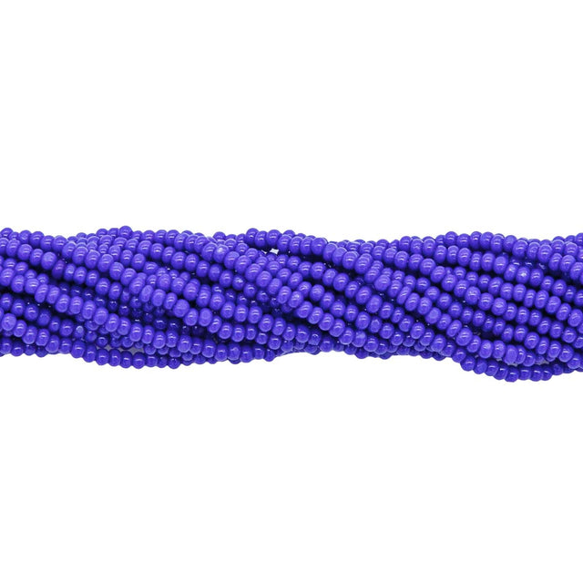 13SB174-C: CZ Seed Bead Charlotte True Cut Blue 13/0 18HK