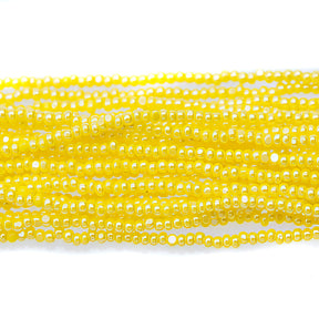 13SB326-C: CZ Seed Bead Charlotte Sfinx Yellow 13/0 - 18HK