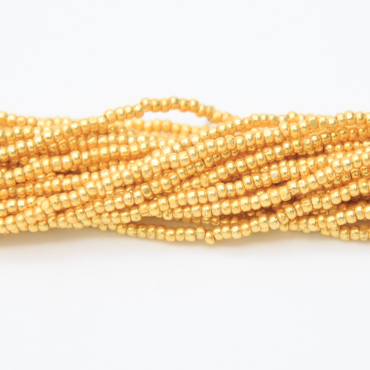 13SB853-C: Charlotte Metallic Gold 13/0 18HK