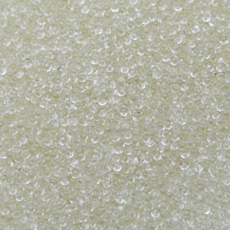 13SV100-17: Vintage Venetian No Hole Tr Crystal 13/0 250 Grams