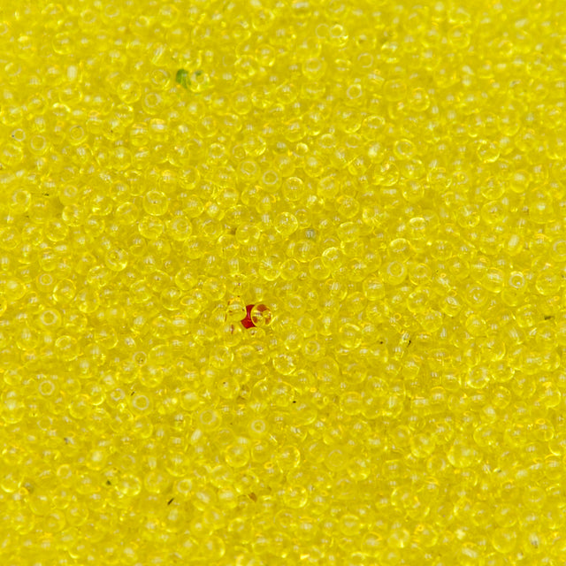 13SV100-5: Vintage Venetian Transparent Yellow 13/0 250 Grams