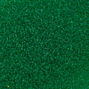 13SV284-6: Vintage Venetian Seed Bead Transparent Green #6 13/0 - 500 Grams
