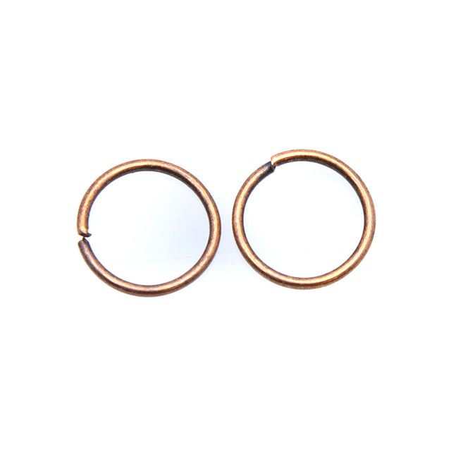 14FI222-AC: JumpRing Antique Copper 14mm 16GA 60PC/25GM