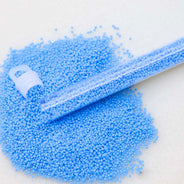 15SB162-CLR: CZ SB True Cut Light Turquoise Blue 15/0 10GM