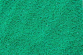 15SB184-CL: CZ Seed Bead True Cut Green 15/0 100GM
