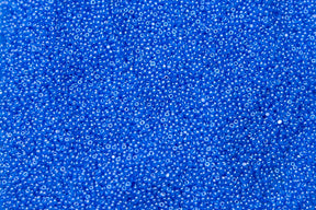 15SB366-TCL: CZ Seed Bead True Cut Luster Aqua 15/0 100GM