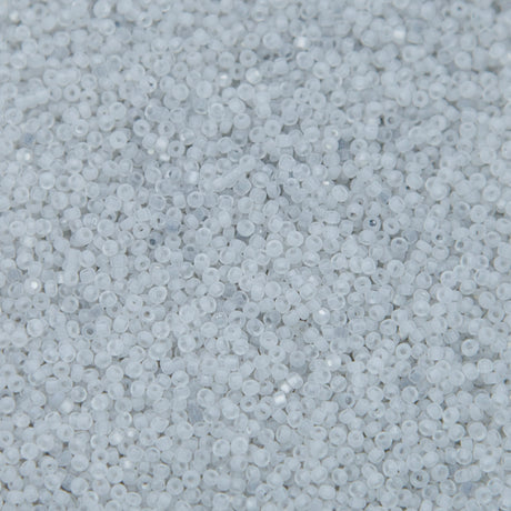 15SV212-UR: Vin Ven Seed Bead Tr Clear #1 Unfin 15/0 - 50GM