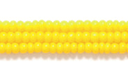 10SB126: CZ Seed Bead Opaque Dark Yellow 10/0 5HK