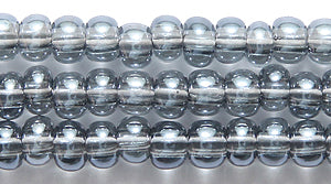 6SB305-T: CZ Seed Bead Sfinx Grey 6/0 36STR