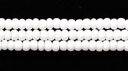 10SB112-M: CZ Seed Bead Opaque White Matte 10/0 5HK