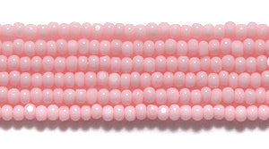 13SB6191-C: CZ Seed Bead Charlotte Pink Sogel 13/0 18HK