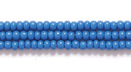 11SB168: CZ Seed Bead Op Teal Blue 11/0 6HK