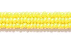 11SB322: CZ Seed Bead Sfinx LT Yellow 11/0 6HK