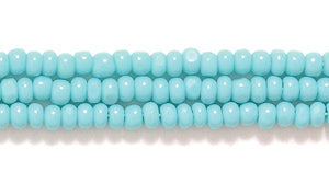 11SB185-C: CZ Seed Bead True Cut Op Turquoise Green 11/0 6HK