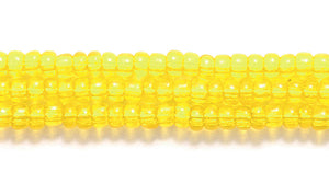 11SB222: CZ Seed Bead TR Yellow 11/0 6HK
