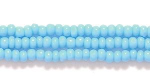 11SB162-C:  CZ True Cut LT Turquoise Blue 11/0 - 6HK